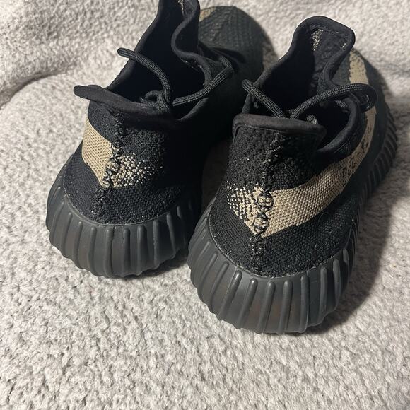 Adidas Yeezy Boost 350 Core Green Black V2 BY9611 Mens 9.5 2016 Used No Box main image 12